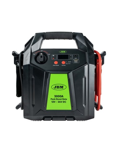 ARRANCADOR DE VEHÍCULOS MULTIFUNCIÓN CON PANTALLA DIGITAL Y BATERÍAS DE LITIO DE 48.000MAH - 12V/24V