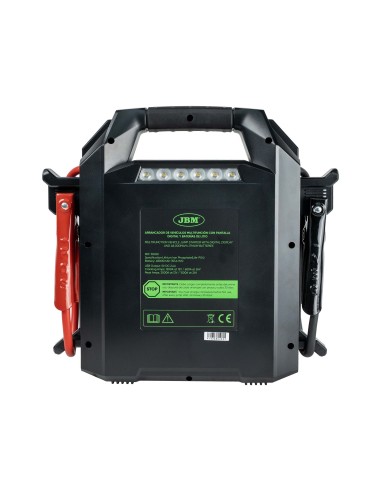 ARRANCADOR DE VEHÍCULOS MULTIFUNCIÓN CON PANTALLA DIGITAL Y BATERÍAS DE LITIO DE 48.000MAH - 12V/24V