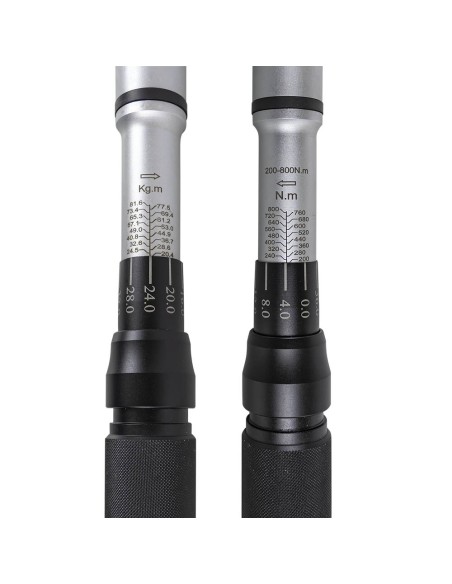 LLAVE DINAMOMÉTRICA DE 3/4" EXTENSIBLE 200-800NM