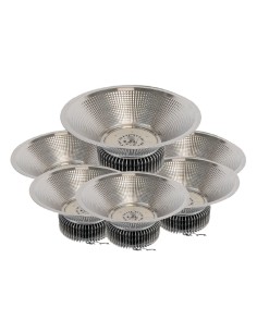 CONJUNTO DE 6 CAMPANAS LED INDUSTRIALES - 20000LM (REF.54039)