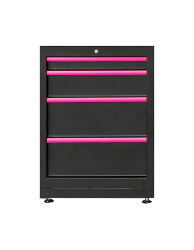 ARMARIO DE 4 CAJONES - ROSA