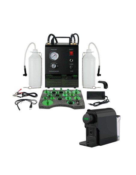 SANGRADOR DE FRENOS ELÉCTRICO + CAFETERA