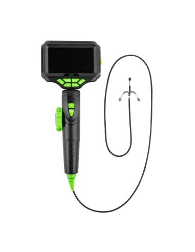 ENDOSCOPIO ARTICULADO BIDIRECCIONAL CON PANTALLA IPS, CÁMARA HD E ILUMINACIÓN LED