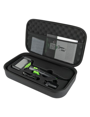 ENDOSCOPIO ARTICULADO BIDIRECCIONAL CON PANTALLA IPS, CÁMARA HD E ILUMINACIÓN LED
