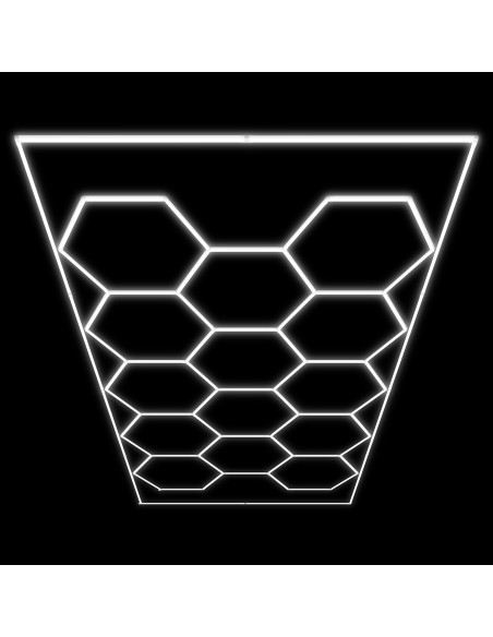 SET DE LUCES LED HEXAGONALES PARA TECHO