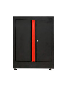 ARMARIO CON DOS PUERTAS - ROJO
