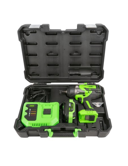 60044C PISTOLA DE IMPACTO BRUSHLESS A BATERÍA 1/2" 1300NM + 52342 SET DE 11 VASOS DE IMPACTO
