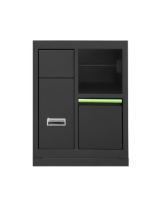 MUEBLE CON 3 CAJONES CON PORTABOBINA DE PAPEL