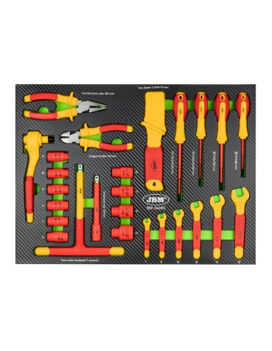 MÓDULO EVA DE HERRAMIENTAS AISLADAS VDE 26 PCS