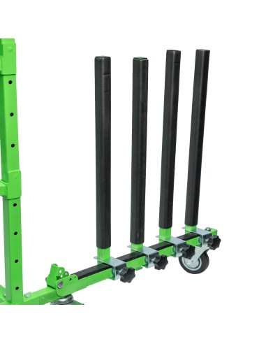 CARRO PARA PIEZAS AJUSTABLE CON SOPORTE PARA PANELES