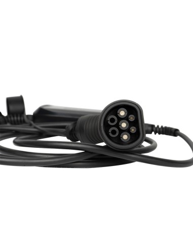 CARGADOR PORTÁTIL 3.68KW, 16A, CON CABLE DE CARGA TIPO 2 (MONOFÁSICO)