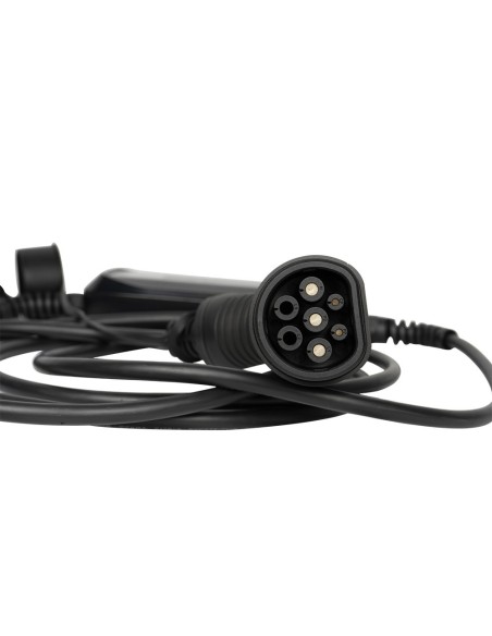 CARGADOR PORTÁTIL 3.68KW, 16A, CON CABLE DE CARGA TIPO 2 (MONOFÁSICO)