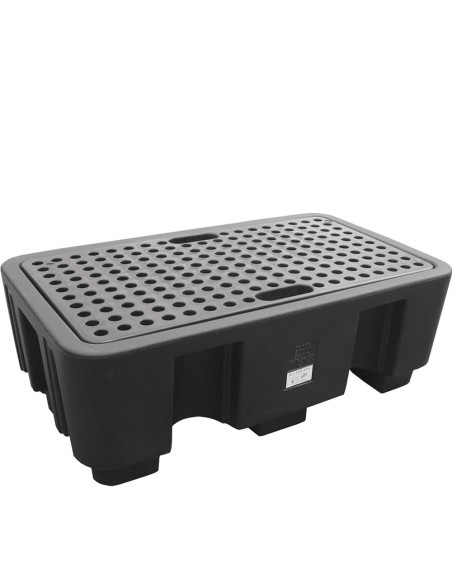 CUBETO DE RETENCIÓN 2 BIDONES VERTICALES 650KG