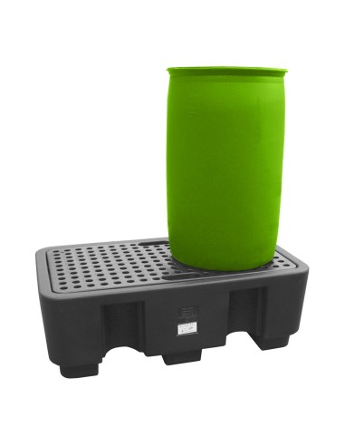 CUBETO DE RETENCIÓN 2 BIDONES VERTICALES 650KG