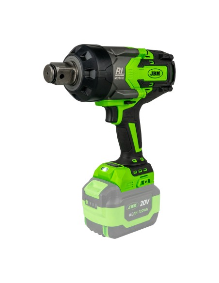 PISTOLA DE IMPACTO BRUSHLESS A BATERÍA 1" 2300NM