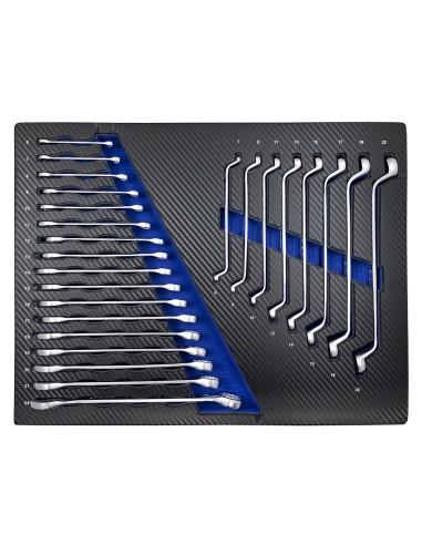 SET DE 4 MODULOS EVA CARBONO PARA CARRO DE HERRAMIENTAS - AZUL