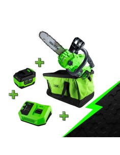 PROMO ELECTR: MOTOSIERRA ELÉCTRICA BRUSHLESS 60029 + 60015 + 60016 + 53782