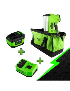 PROMO 60037 CLAVADORA A BATERÍA + 60015 + 60016 + 53782