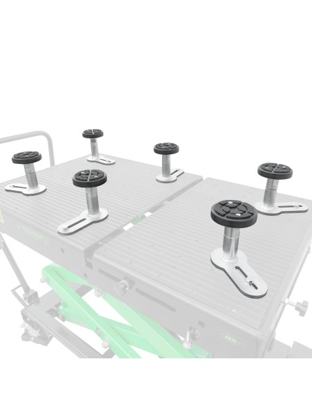 SET DE 6 SOPORTES PARA MESA HIDRÁULICA 54386