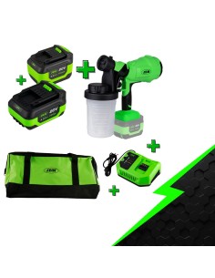 PULVERIZADOR DE PINTURA A BATERÍA +60013+60015+60016+53782