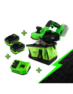 PROMO ELECTR: CEPILLO A BATERÍA 60020 + X2 60013 + 60016 + 53782