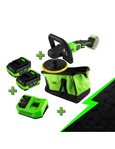 PROMO ELECTR: PULIDORA A BATERÍA 60009 + X2 60013 + 60016 + 53782