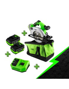 PROMO ELECTR: SIERRA CIRCULAR A BATERÍA 60007 + X2 60013 + 60016 + 53782