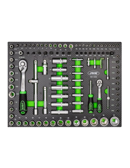 SET DE 4 MÓDULOS EVA CARBONO PARA CARRO DE HERRAMIENTAS
