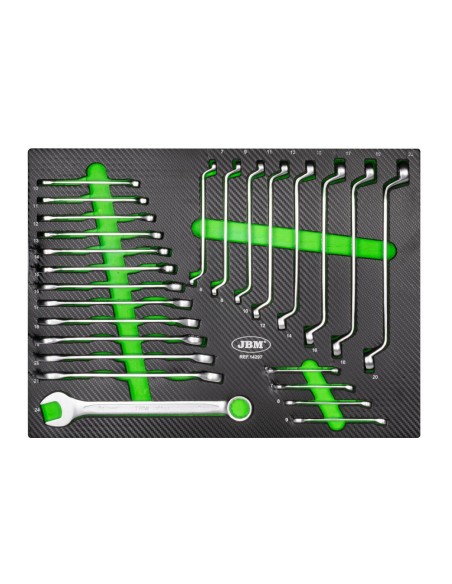 SET DE 4 MÓDULOS EVA CARBONO PARA CARRO DE HERRAMIENTAS
