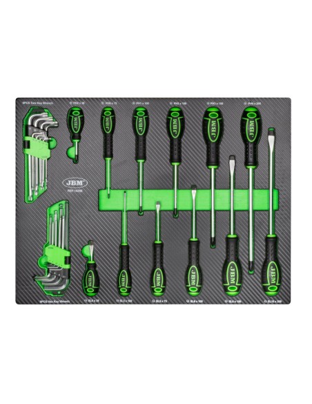SET DE 4 MÓDULOS EVA CARBONO PARA CARRO DE HERRAMIENTAS