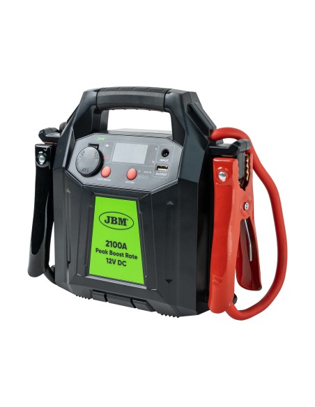 ARRANCADOR DE VEHÍCULOS MULTIFUNCIÓN CON PANTALLA DIGITAL Y BATERÍA DE LITIO DE 16.000MAH – 12V