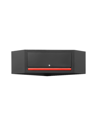 ARMARIO DE PARED ESQUINERO - ROJO