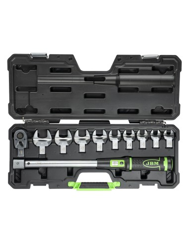 LLAVE DINAMOMÉTRICA DE 1/2" CON 40-200 NM Y CABEZALES INTERCAMBIABLES
