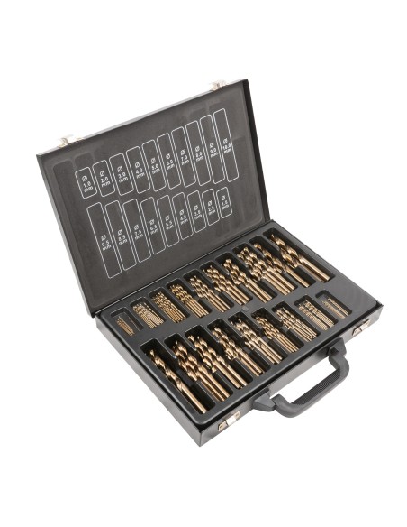 ESTUCHE DE BROCAS HELICOIDALES 1-10MM COBALTO