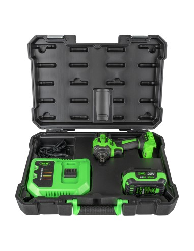 ATORNILLADOR DE IMPACTO A BATERÍA 1/4" 230NM CON MALETÍN