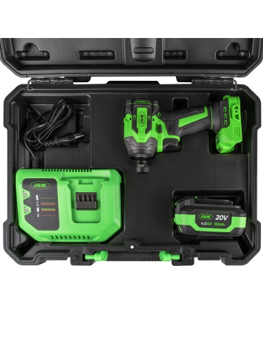 ATORNILLADOR DE IMPACTO A BATERÍA 1/4" 230NM CON MALETÍN
