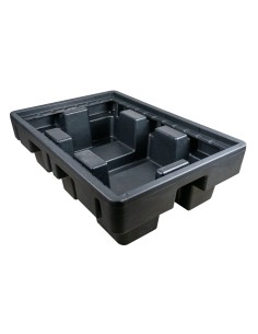 CUBETO DE RETENCIÓN ESPECIAL EUROPALLET 2 BIDONES 650KG