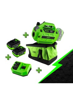 PROMO ELECTR: COMPRESOR A BATERÍA 60003 + X2 60013 + 60016 + 53782