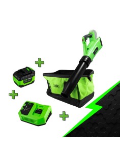 PROMO ELECTR: SOPLADOR A BATERÍA 60030 + 60015 + 60016 + 53782