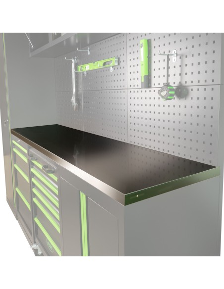 TABLERO DE ACERO INOXIDABLE 2040X500MM (REF.54327)