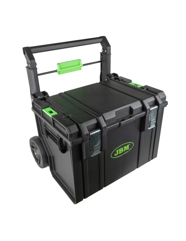 CAJA PARA HERRAMIENTAS APILABLE CON RUEDAS (85L)