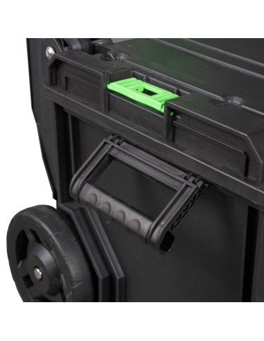 CAJA PARA HERRAMIENTAS APILABLE CON RUEDAS (85L)
