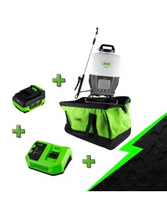 PROMO ELECTR: PULVERIZADOR DE MOCHILA 15L 60027 + 60013 + 60016 + 53782