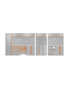 SET DE TIRADORES PARA SERIE565 - NARANJA