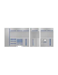 SET DE TIRADORES PARA SERIE565 - AZUL