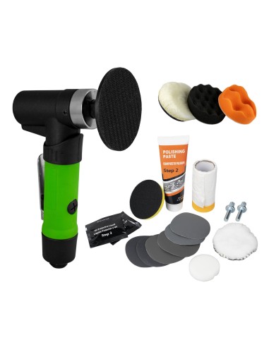 KIT ESPECIAL PULIDO: PULIDORA + 12 KIT DE PULIDO DE FAROS