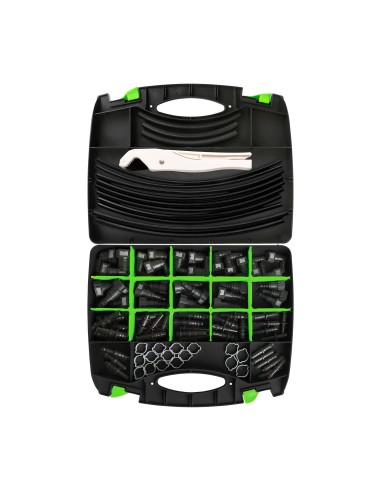 ESTUCHE DE CONECTORES Y TUBOS PARA COMBUSTIBLE 95PCS