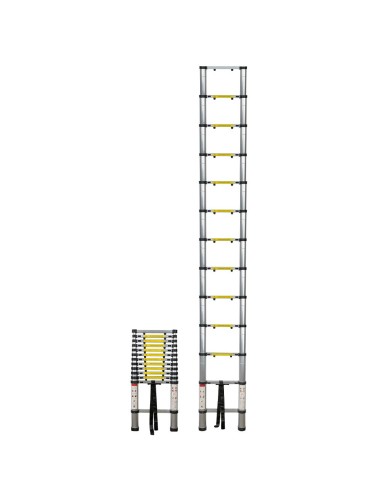ESCALERA TELESCÓPICA 12 PASOS