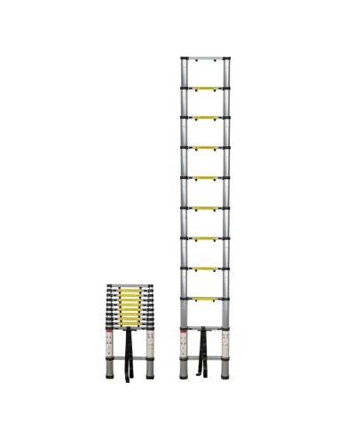 ESCALERA TELESCÓPICA 10 PASOS