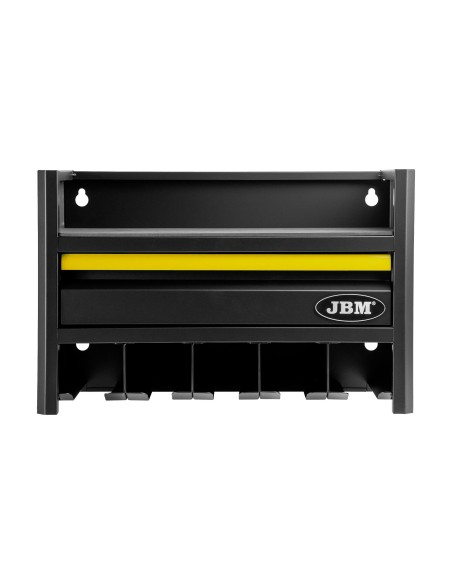 ESTANTE PARA ALMACENAMIENTO DE HERRAMIENTAS ELÉCTRICAS DE 3 NIVELES - AMARILLO